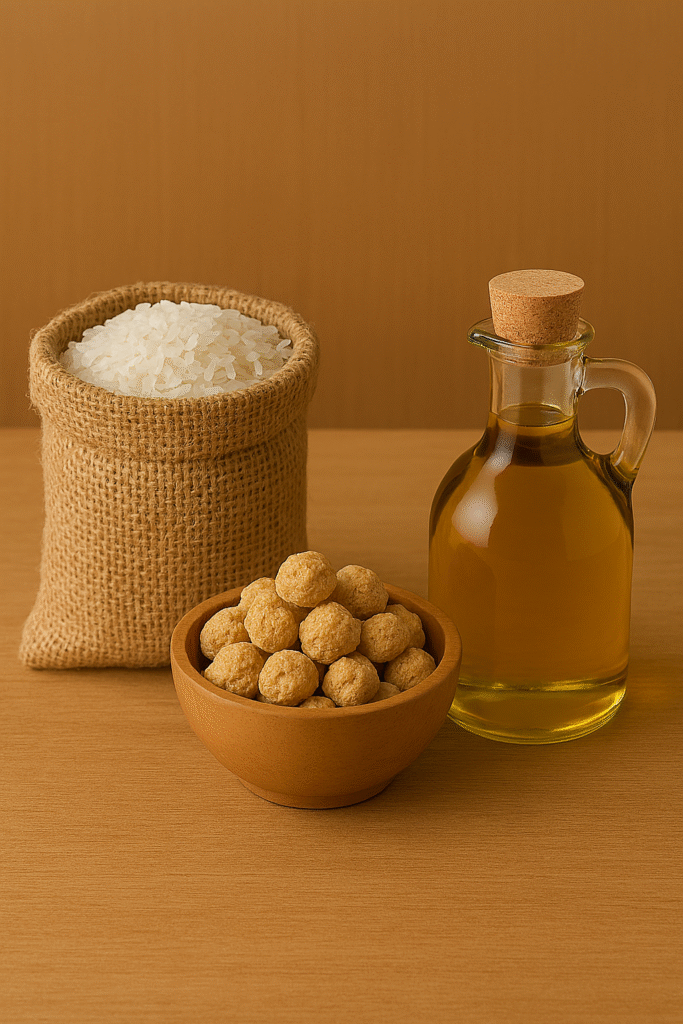 soybean chunks